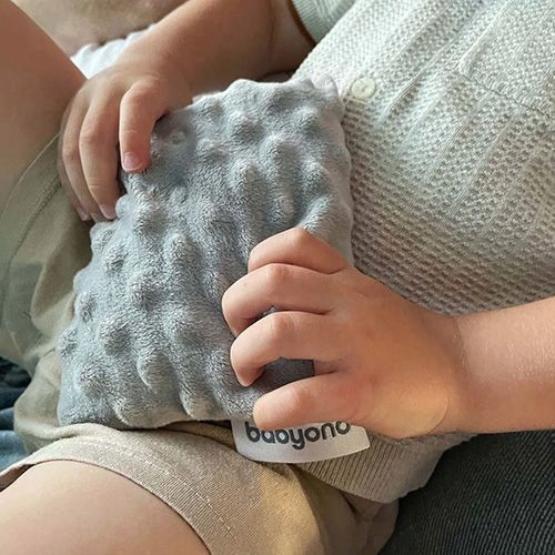 Termofor z pestek wiśni Babyono szary 150 l