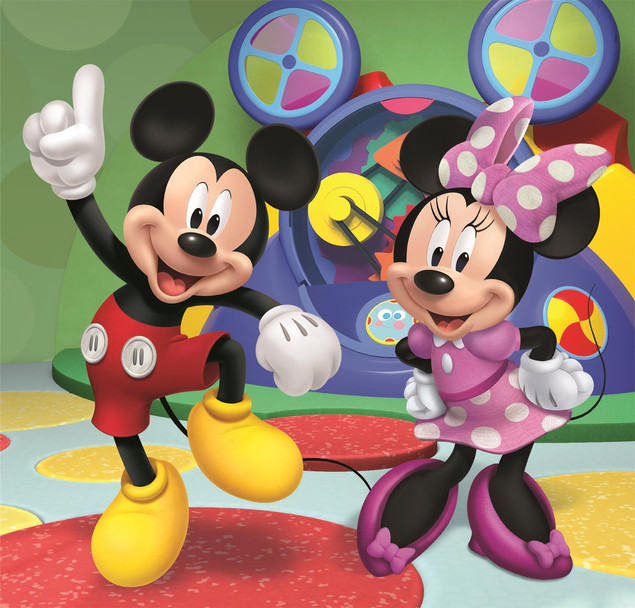 Puzzle Clementoni 3x48 Mickey Mouse Klub Myszki Mickey 25005