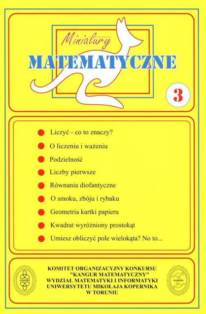 Miniatury Matematyczne 3 Praca Zbiorowa – Zadania dla Uczniów SP Aksjomat