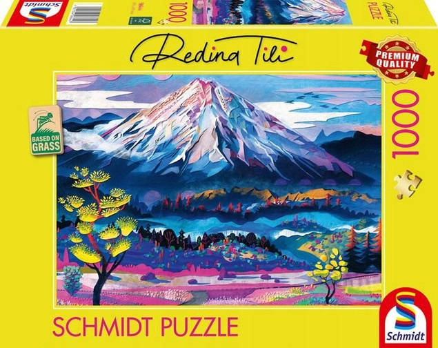 Puzzle Schmidt Spiele 1000 elementów "Pokój Gór" Układanka Krajobraz