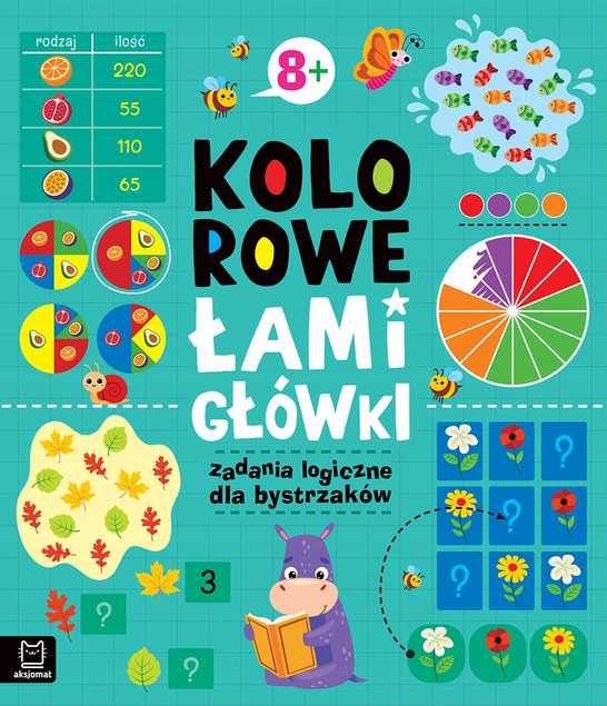 Kolorowe Łamigłówki Logiczne dla Bystrzaków 8+ Aksjomat