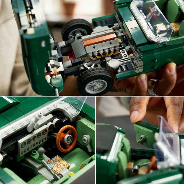 LEGO Icons 11381 Jaguar E-Type – Klasyczny Model Samochodu dla Dorosłych