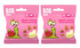 2x BOB SNAIL Żelki Owocowe JABŁKO MALINA Bez Dodatku Cukru 2x 20g (40g)