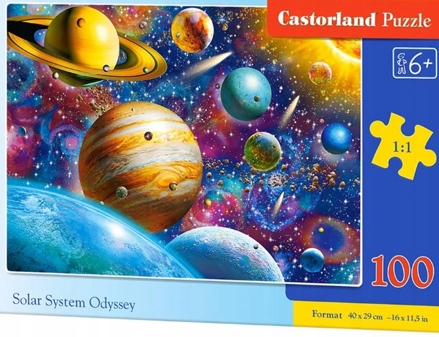 Puzzle Układ Słoneczny 100 el. – Castorland