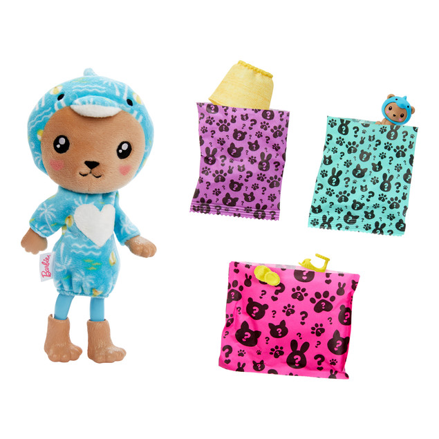 Barbie Cutie Reveal Lalka Chelsea Miś-Delfin Niespodzianka HRK30