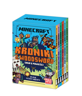 Minecraft Kroniki Z Woodsword Saga 6 Powieści Nick Eliopulos 8+ HarperKids