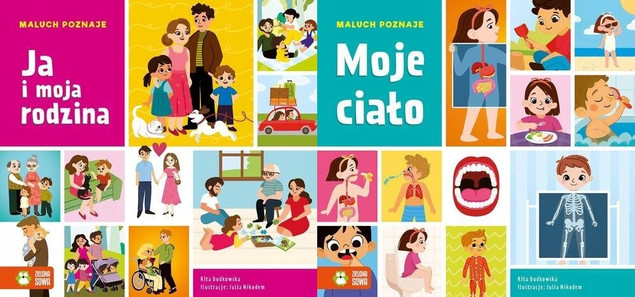 Maluch poznaje. Ja i moja rodzina Rita Dudkowska Zielona Sowa 12m+