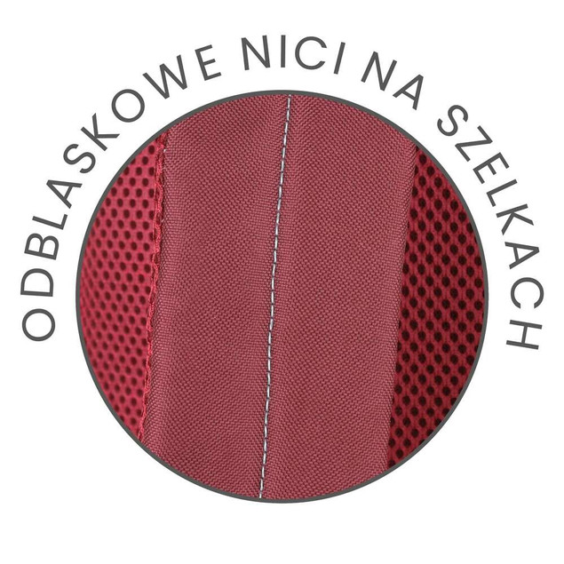 Plecak Oxford B-Ready Młodzieżowy 23L Bordowy z Rączką na Laptopa