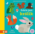 Gdzie jest królik Vincent Kay – Książeczka z Okienkami Zielona Sowa