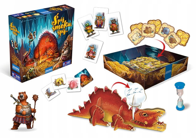 Śpij Smoku Śpij Granna – Kooperacyjna Gra Rodzinna na Pamięć (6+)