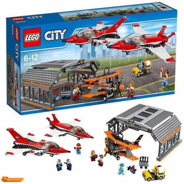 KLOCKI Pokazy lotnicze LEGO CITY Lotnisko 60103 