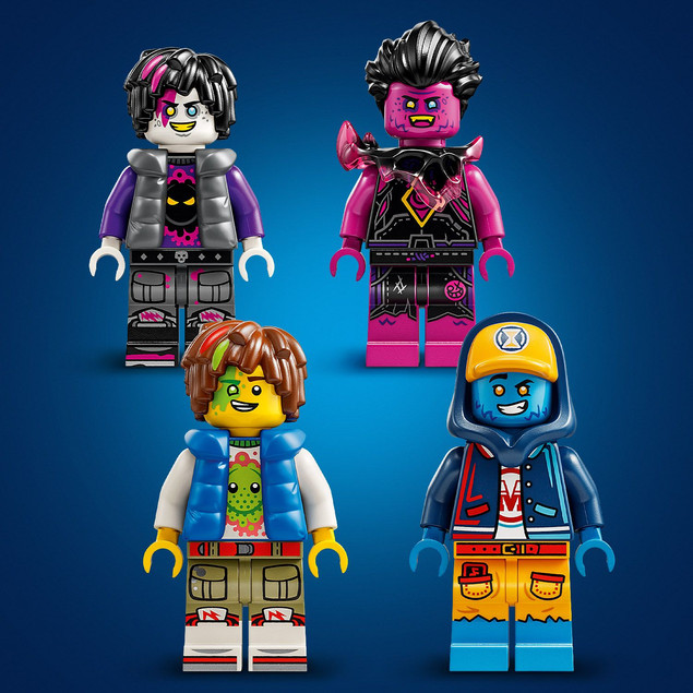 LEGO DREAMZzz 71485 Mech-rycerz Mateo i Z-Blob – Robot 3w1, Kreatywny Zestaw dla Dzieci