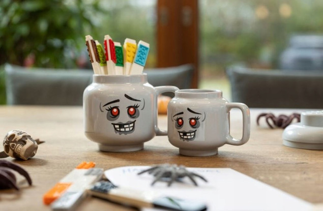 Kubek ceramiczny LEGO Iconic Zombie ceramiczny 530 ml Czary (5711938035471)