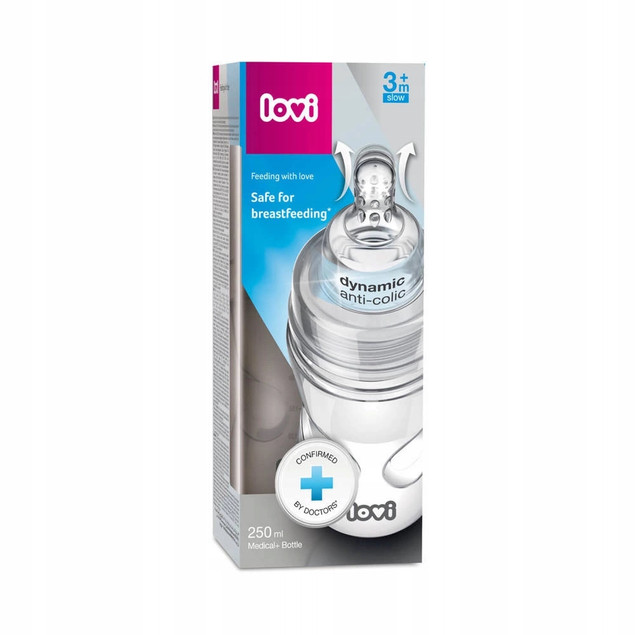 Butelka LOVI Medical+ 250 ml