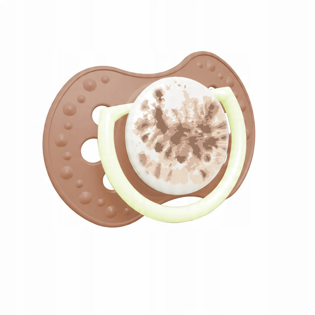 Smoczek silikonowy dynamiczny LOVI 0-3m 2 szt. Tie Dye