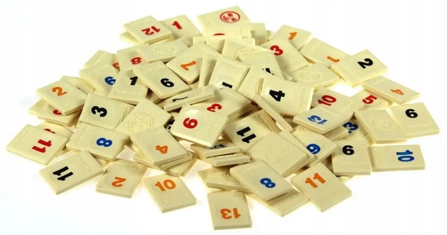 Rummikub Gra Liczbowa Classic Standard Rodzinna TmToys 4600