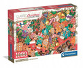 Puzzle Clementoni 1000 elementów Impossible Christmas Treats Świąteczne