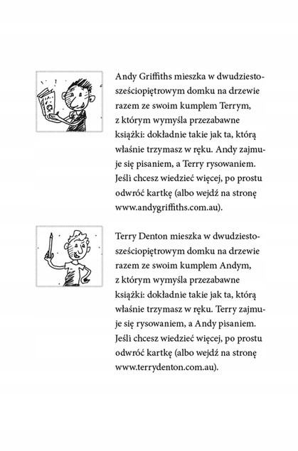 26-piętrowy Domek na drzewie Andy Griffiths (Tom 2) - Książka dla dzieci