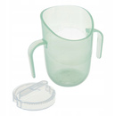 LOVI Kubek TRENINGOWY Genius 150ml z Uchwytami PISTACJOWY 6M+ 35/368_gre