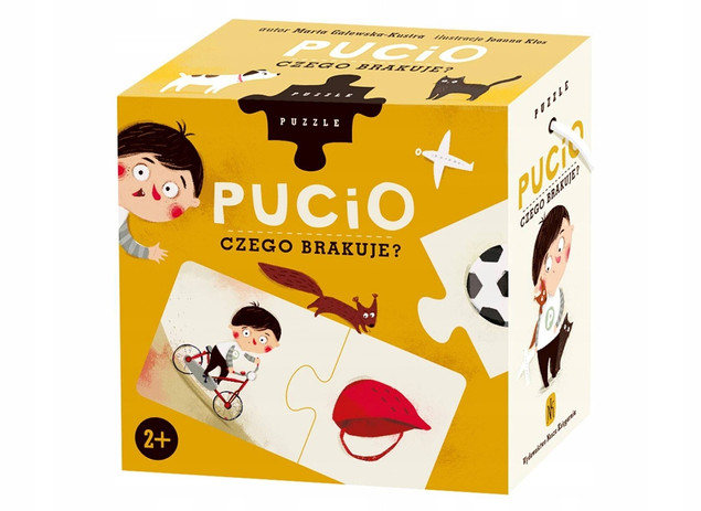 PAKIET PUCIO 3w1 Puzzle Co Tu Pasuje? + Przeciwieństwa + Czego Brakuje? 2+