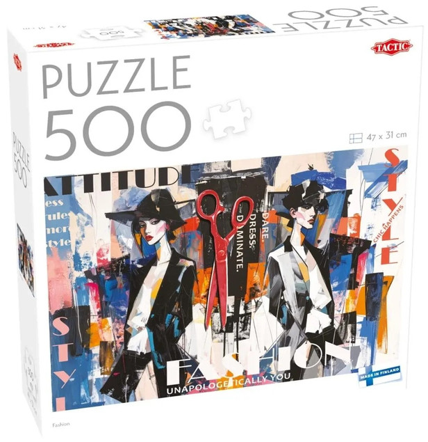 Puzzle Tactic 500 elementów Fashion – Modowa Układanka