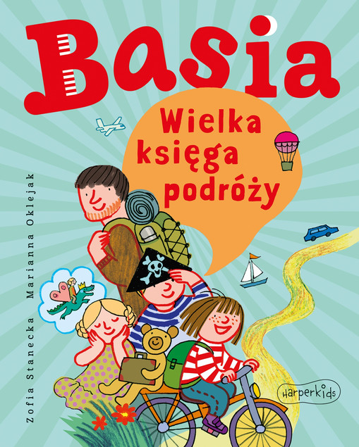 Basia wielka księga podróży Zofia Stanecka