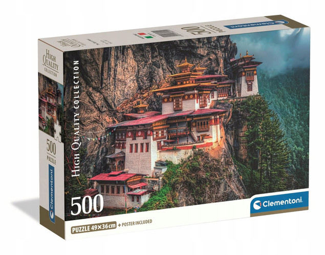 Puzzle 500 The Tigers Nest Clementoni