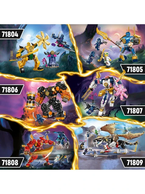 Możliwości przebudowy mecha LEGO NINJAGO