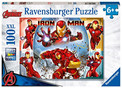 Ravensburger Marvel Iron Man Toys - 100 Piece Jigsaw Puzzle for Kids Age 6
