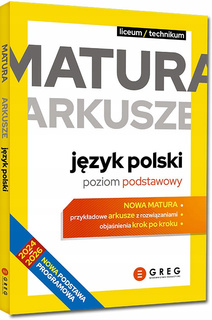 Matura Arkusze JĘZYK POLSKI 2026 Greg