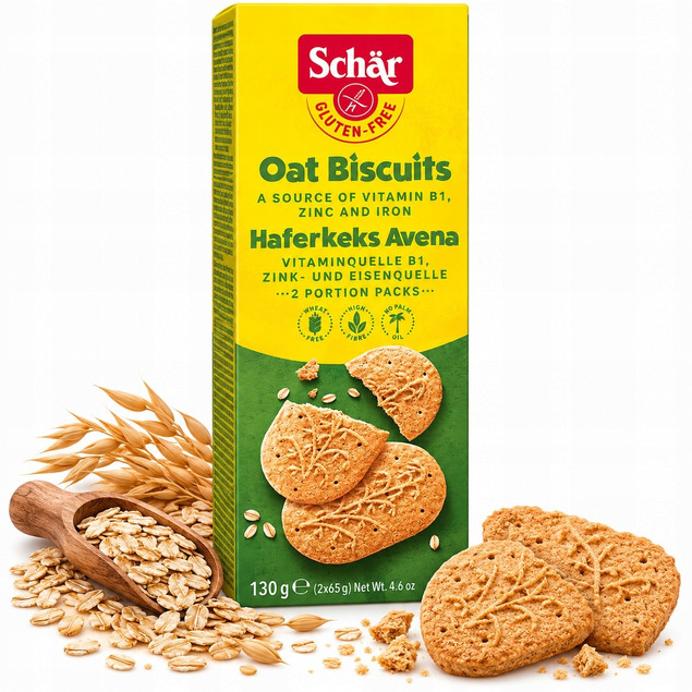 SCHAR Ciastka owsiane Avena 130g