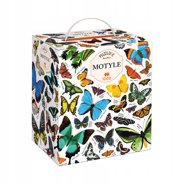 Puzzle 1000 Puzzlove Motyle CzuCzu dla Dorosłych i Dzieci