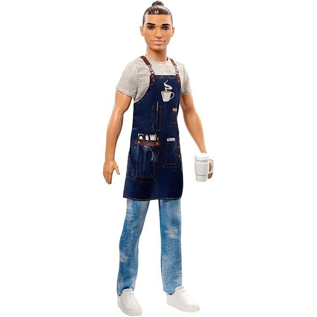 Mattel lalka BARBIE kariera Ken Barista
