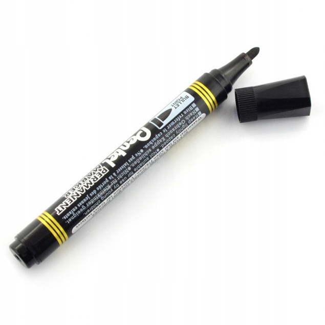 Marker permanentny Pentel N850 czarny