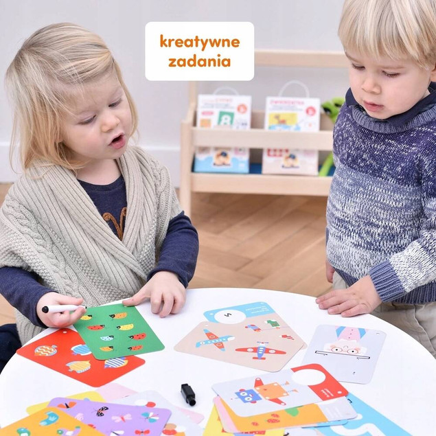 Poznaję Cyfry Zabawy Edukacyjne Z Pisakiem 3+ CzuCzu