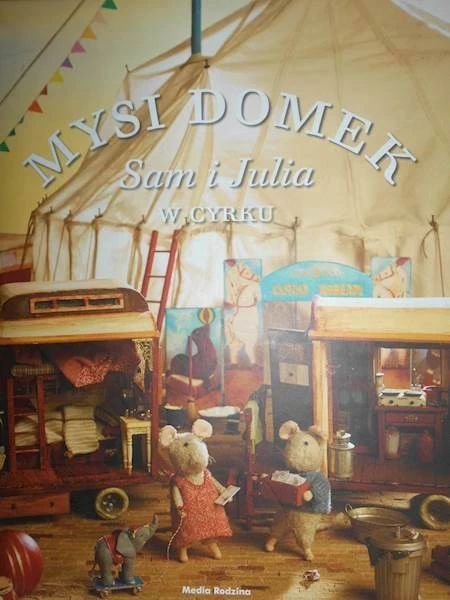 Mysi domek Sam i Julia w cyrku