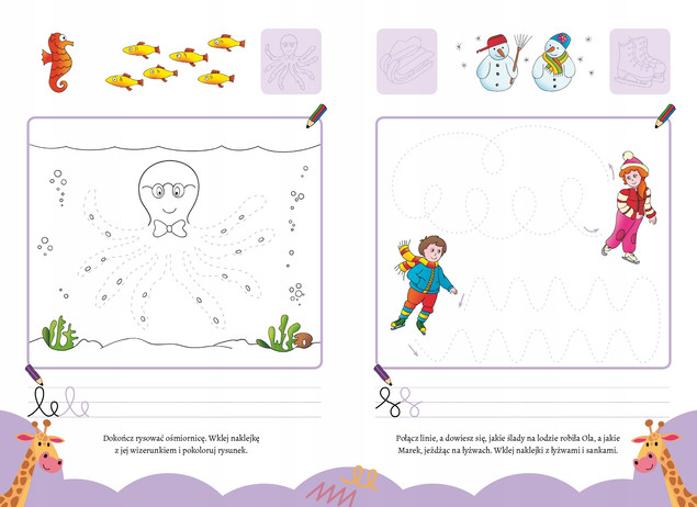 Kaligrafia z uśmiechem. Szlaczki