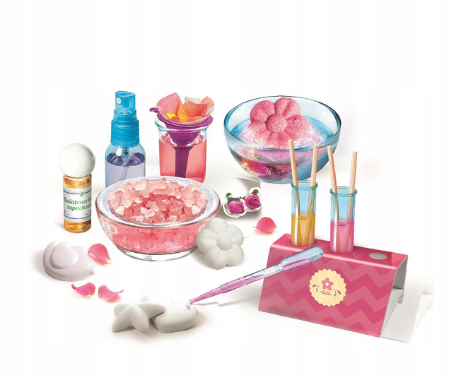 Naukowa Zabawa LABORATORIUM PERFUM Zestaw Kreatywny Tworzenie Zapachów 8+