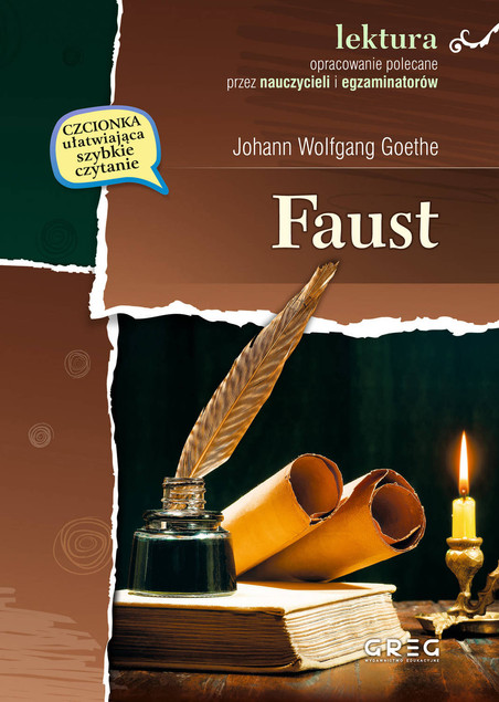 Faust Goethe lektury z opracowaniem Greg