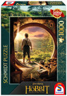Schmidt Spiele Puzzle 1000 el. Hobbit: Niezwykła Podróż Premium Quality