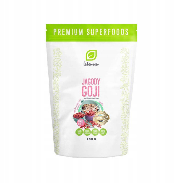 Jagody Goji Suszone Intenson 150 g - Superfood