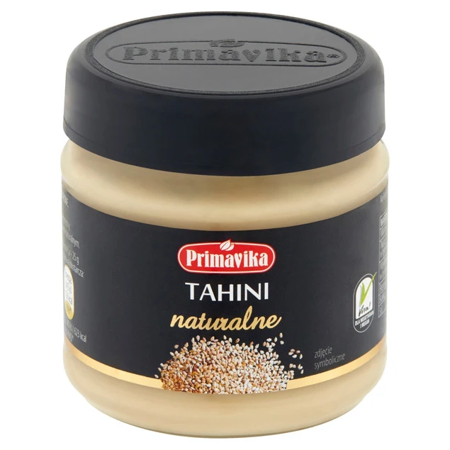 Primavika Tahini - opakowanie i konsystencja