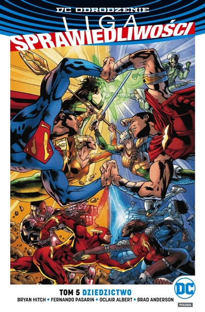 Liga Sprawiedliwości Tom 5 Dziedzictwo Bryan Hitch_1