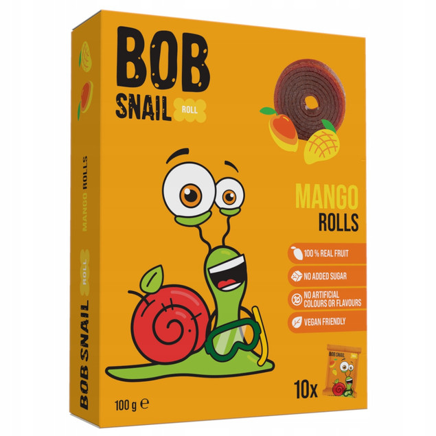 Rollsy Owocowe Mix 3 Smaki Bob Snail