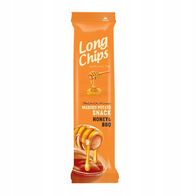 LONG CHIPS Chipsy Ziemniaczane MIX SMAKÓW 75g x10