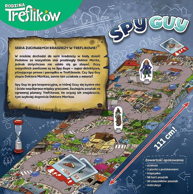 Spy Guy gra planszowa Trefl