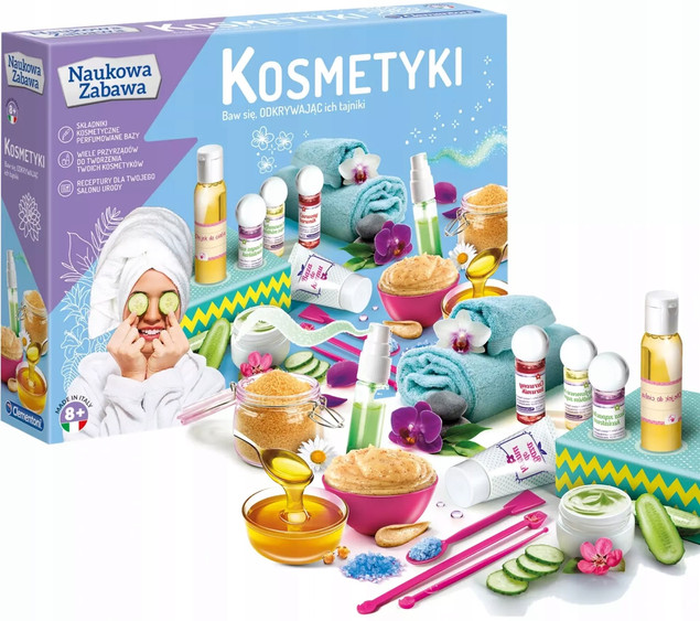 Zestaw Fabryka Kosmetyków (8+) – Clementoni