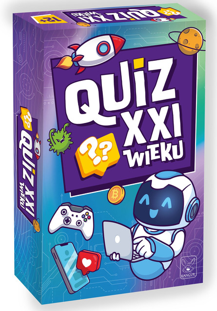 Gra Planszowa Quiz XXI Wieku Kangur – Wiedza i Rozrywka