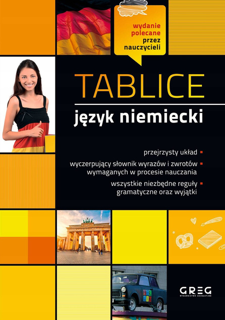 Tablice Język Niemiecki Gramatyka Słowotwórstwo Greg
