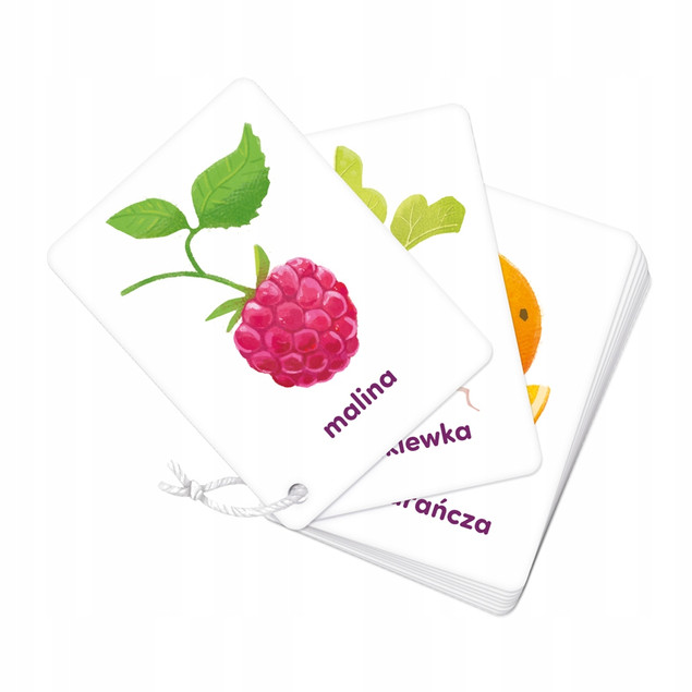 Karty obrazkowe owoce i warzywa CzuCzu